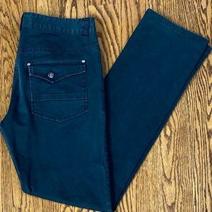 Rogue Black Soft Brushed Cotton Jean Cut Pants Sz 32